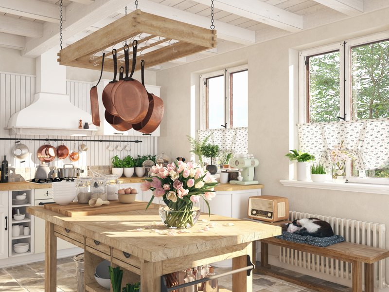 retro kitchen