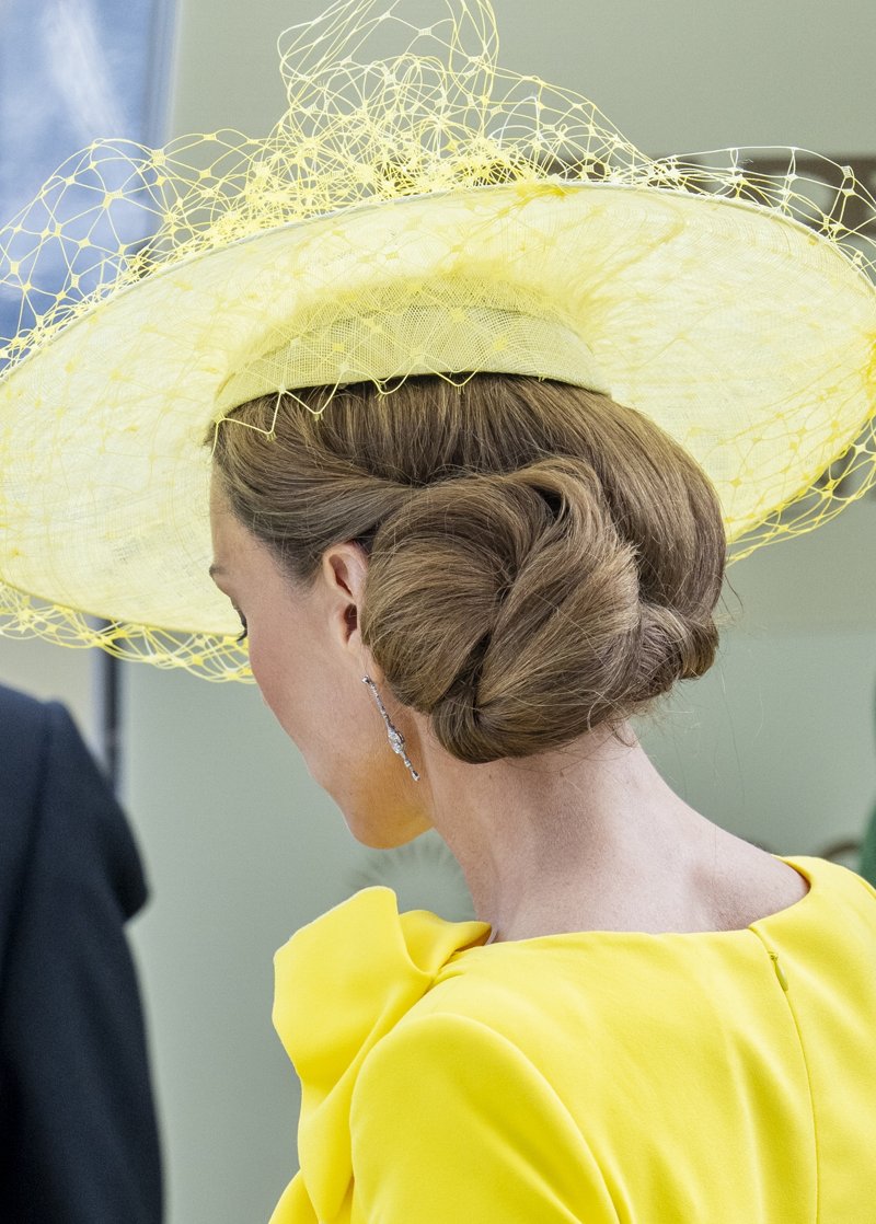 kate middleton hair ascot 2026