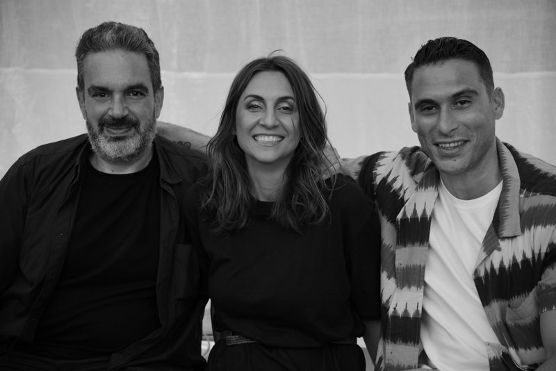 Yiannis Vagenas with Co-Founders Christina Martini & Nikolas Minoglou